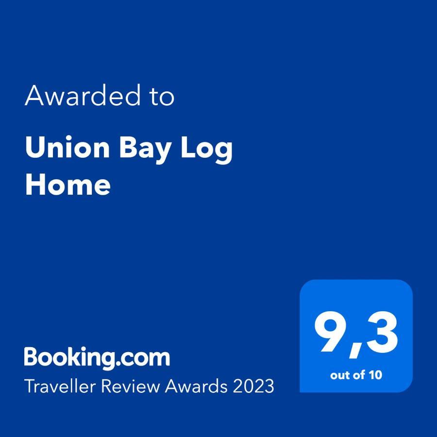 Union Bay Log Home Екстер'єр фото